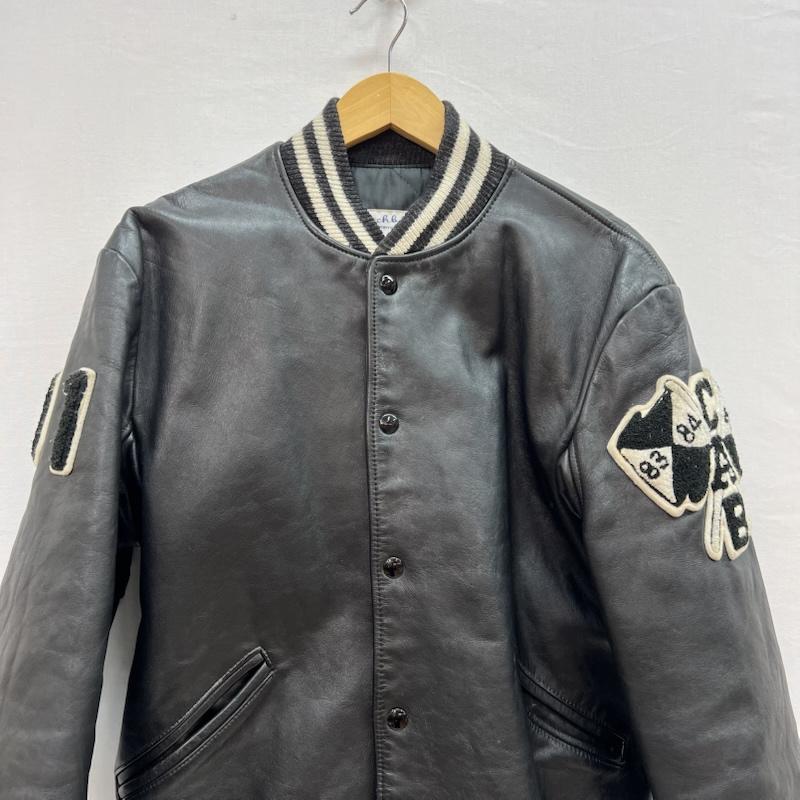 ヴィンテージ VINTAGE ジャケット、上着 ジャンパー、ブルゾン CATCHBALL キャッチボール 90s USA製 オールレザー スタジャン 40 黒 / ブラック / black メンズ USED 古着 中古 50153670