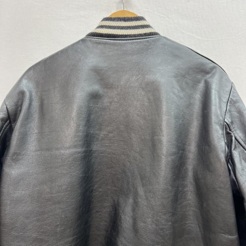 ヴィンテージ VINTAGE ジャケット、上着 ジャンパー、ブルゾン CATCHBALL キャッチボール 90s USA製 オールレザー スタジャン 40 黒 / ブラック / black メンズ USED 古着 中古 50153670
