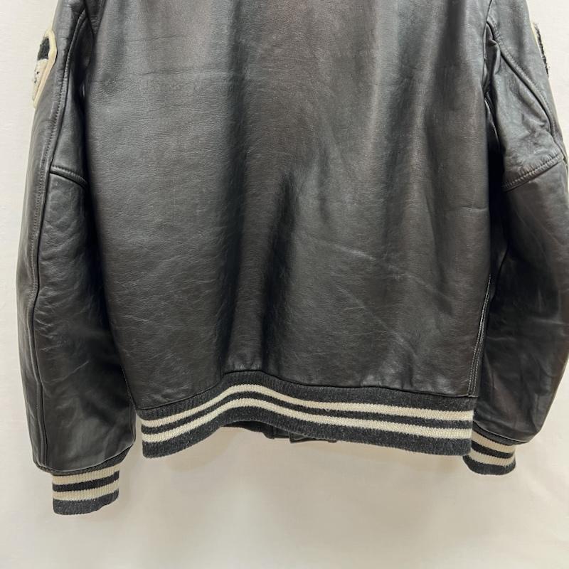ヴィンテージ VINTAGE ジャケット、上着 ジャンパー、ブルゾン CATCHBALL キャッチボール 90s USA製 オールレザー スタジャン 40 黒 / ブラック / black メンズ USED 古着 中古 50153670