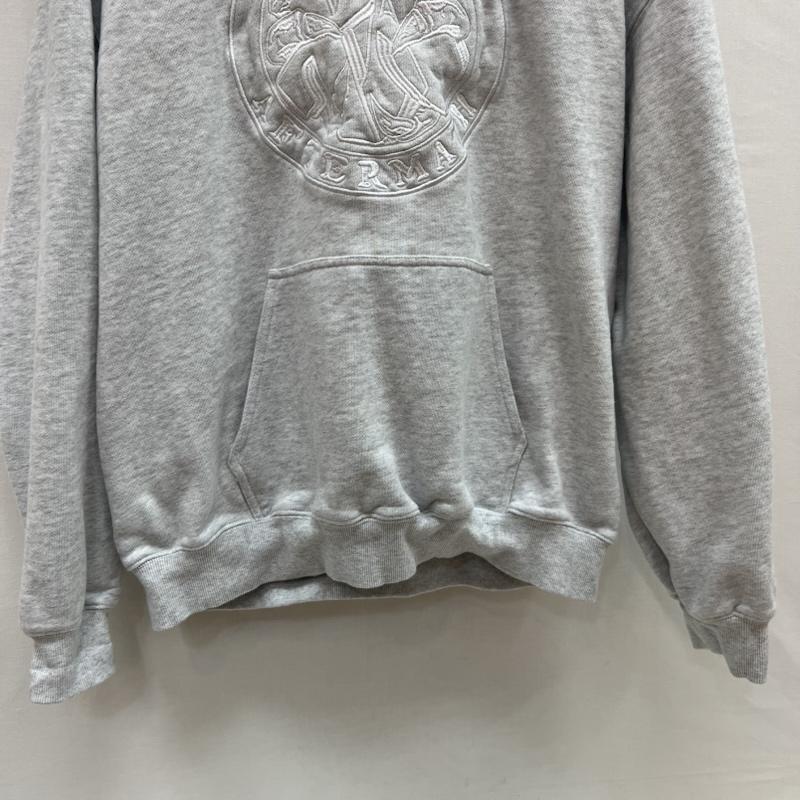 エクストララージ XLARGE パーカー 長袖 AFTERMATH アフターマス コラボ プルオーバー スウェット パーカー L 灰 / グレー / gray メンズ USED 古着 中古 50153677