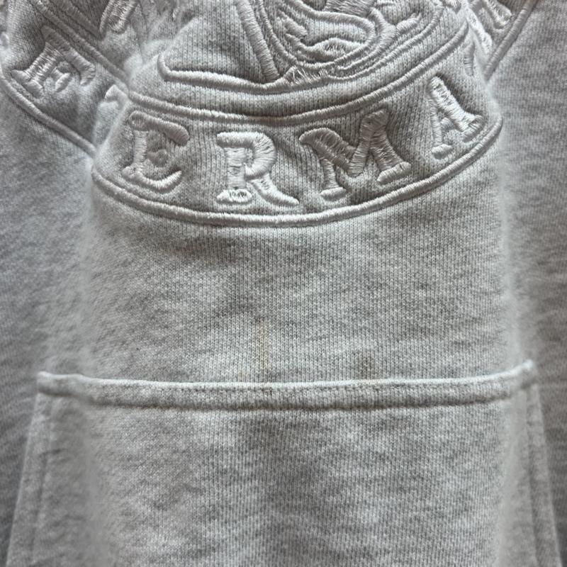 エクストララージ XLARGE パーカー 長袖 AFTERMATH アフターマス コラボ プルオーバー スウェット パーカー L 灰 / グレー / gray メンズ USED 古着 中古 50153677