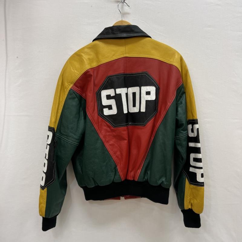 古着 USED ジャケット、上着 レザージャケット マルチカラー レザージャケット 46 メンズ USED 古着 中古 50153679