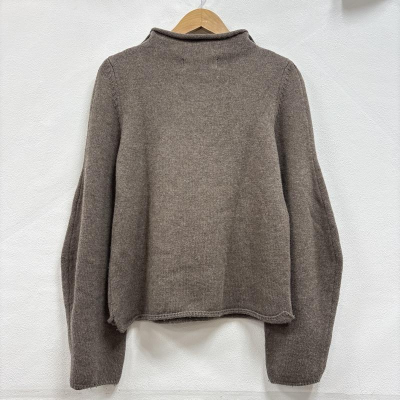 古着 USED ニット、セーター 長袖 KARENNE カレンネ ハーフジップ ジップアップ ニット セーター 36 無地 茶 / ブラウン / brown レディース USED 古着 中古 50153693
