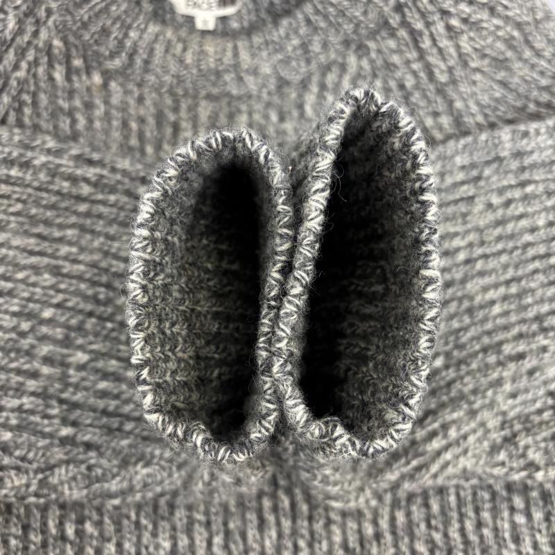 ザノースフェイス THE NORTH FACE ニット、セーター 長袖 セーター クルーネック プルオーバー ニット 茶タグ M メンズ USED 古着 中古 50153700