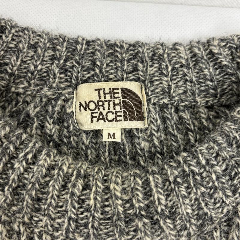 ザノースフェイス THE NORTH FACE ニット、セーター 長袖 セーター クルーネック プルオーバー ニット 茶タグ M メンズ USED 古着 中古 50153700