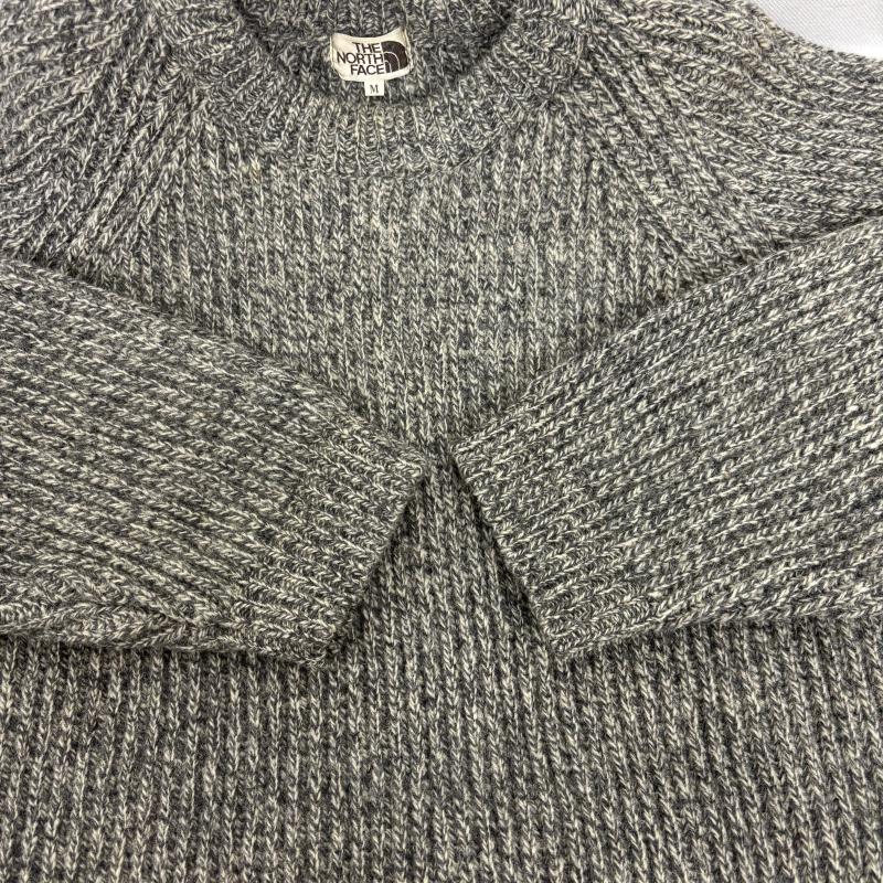 ザノースフェイス THE NORTH FACE ニット、セーター 長袖 セーター クルーネック プルオーバー ニット 茶タグ M メンズ USED 古着 中古 50153700
