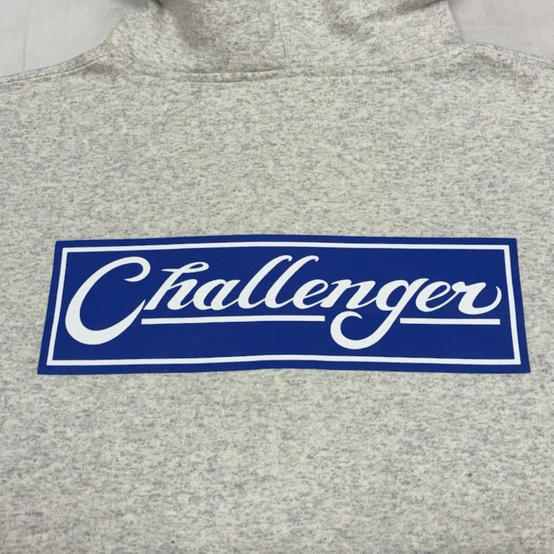 チャレンジャー CHALLENGER パーカー 長袖 24AW BAR LOGO ZIP HOODIE バー ロゴ ジップ フーディー CLG-SW 024-007 パーカー S ロゴ、文字 X プリント 灰 / グレー / gray メンズ USED 古着 中古 50153710