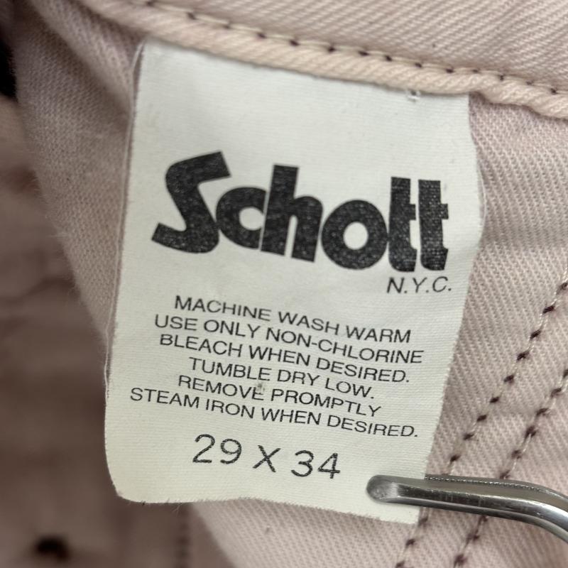 ショット schott パンツ ワークパンツ、ペインターパンツ コーディロイパンツ ボルドー ワイン 358 29インチ メンズ USED 古着 中古 50153780