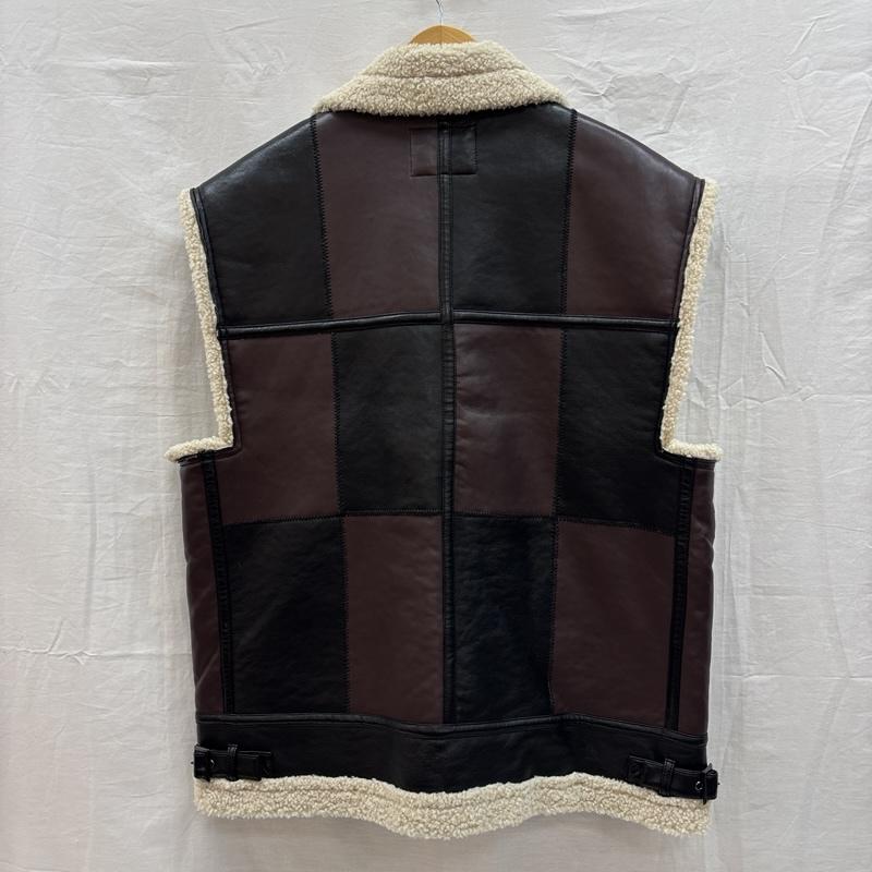 メゾンスペシャル MAISON SPECIAL ジャケット、上着 ジャンパー、ブルゾン フェイクレザー ノースリーブ ボンバー ジャケット オーバーサイズ 21202115403 FREE レディース USED 古着 中古 50153782