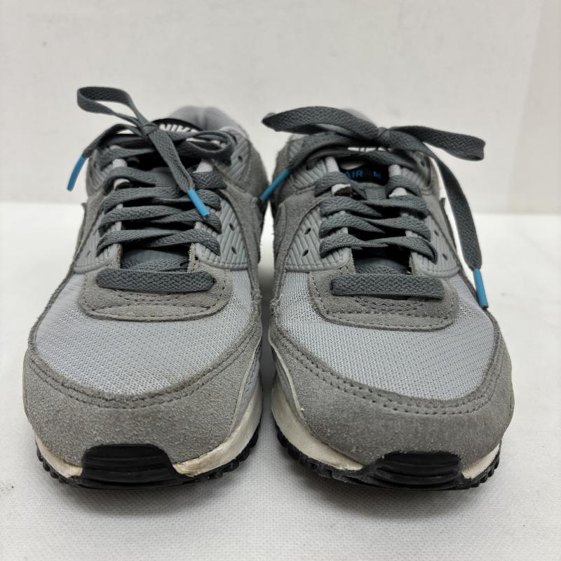 ナイキ NIKE スニーカー スニーカー AIR MAX 90 エア マックス 90 DM0029-002 グレー 25.0cm 青 / ブルー / blue X 灰 / グレー / gray レディース USED 古着 中古 50153789