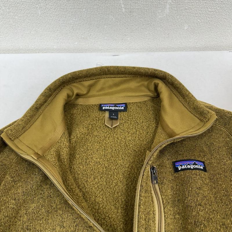 パタゴニア patagonia ジャケット、上着 ジャンパー、ブルゾン BETTER SWEATER JACKET フリース ジャケット 25528 FA20 L マスタード / マスタード / メンズ USED 古着 中古 50153791