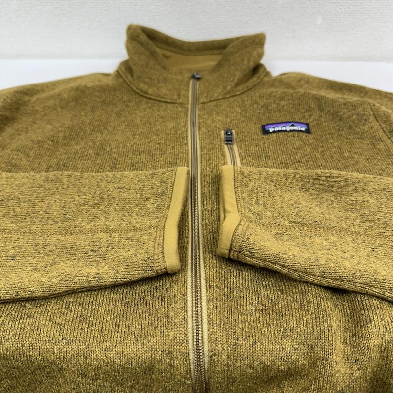 パタゴニア patagonia ジャケット、上着 ジャンパー、ブルゾン BETTER SWEATER JACKET フリース ジャケット 25528 FA20 L マスタード / マスタード / メンズ USED 古着 中古 50153791
