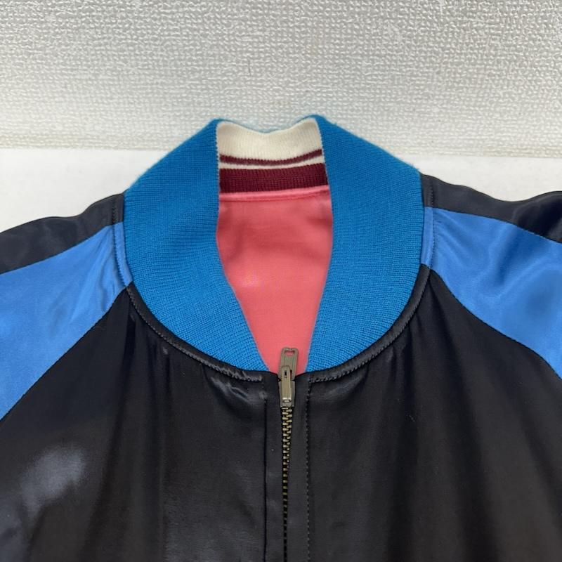 ワイズフォーメン Y s for men ジャケット、上着 ジャンパー、ブルゾン リバーシブル スカジャン MJ-Y15-810 3 黒 / ブラック / black X 赤 / レッド / red X 青 / ブルー / blue メンズ USED 古着 中古 50153795