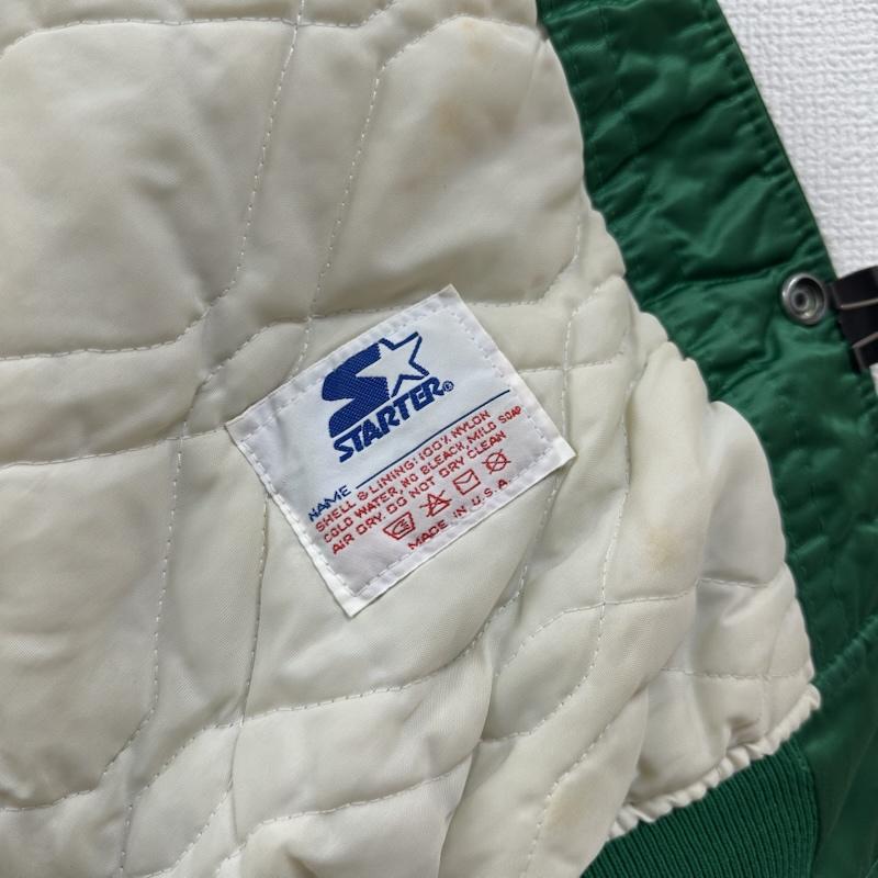 スターター STARTER ジャケット、上着 ジャンパー、ブルゾン 90s NFL JETS ナイロン スタジャン XL 緑 / グリーン / green メンズ USED 古着 中古 50153801