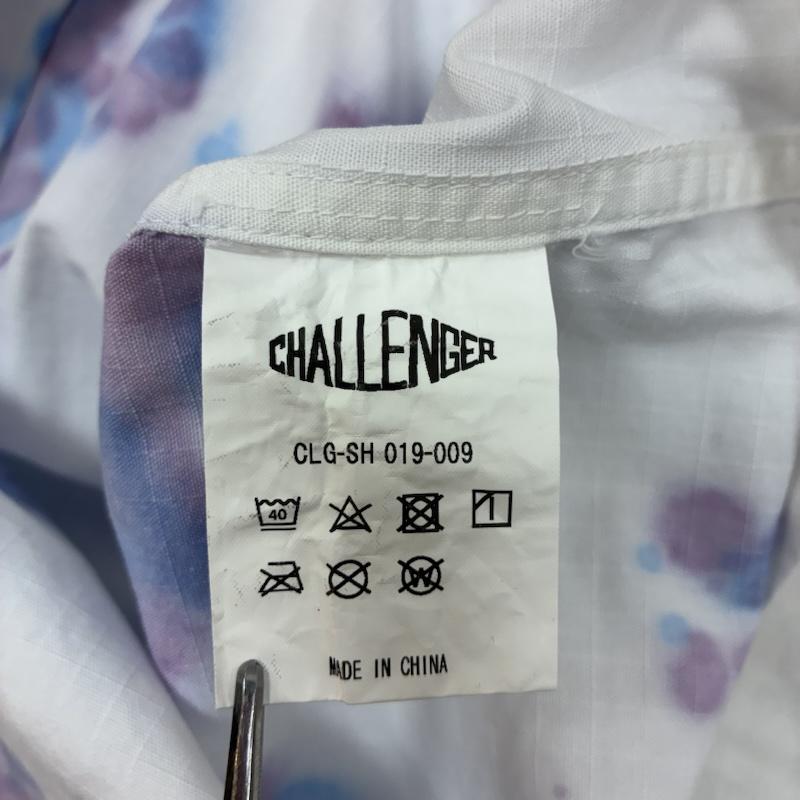 チャレンジャー CHALLENGER シャツ、ブラウス 長袖 19AW DREAMIN DYED SHIRT タイダイ リップストップ ロングスリーブ シャツ CLG-SH 019-009 M メンズ USED 古着 中古 50153809