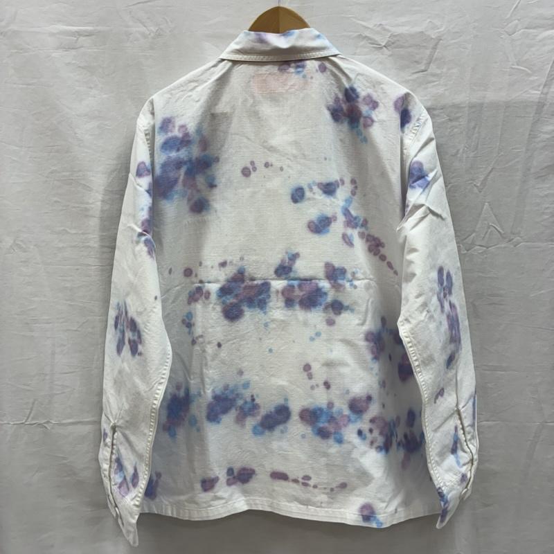 チャレンジャー CHALLENGER シャツ、ブラウス 長袖 19AW DREAMIN DYED SHIRT タイダイ リップストップ ロングスリーブ シャツ CLG-SH 019-009 M メンズ USED 古着 中古 50153809