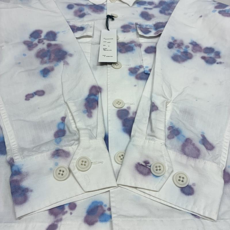 チャレンジャー CHALLENGER シャツ、ブラウス 長袖 19AW DREAMIN DYED SHIRT タイダイ リップストップ ロングスリーブ シャツ CLG-SH 019-009 M メンズ USED 古着 中古 50153809