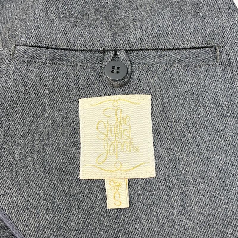 ザスタイリストジャパン The Stylist Japan ジャケット、上着 ジャケット、ブレザー HOPSACK JKT ホップサック ジャケット 2B テーラード ブレザー 820-0227-264 S 灰 / グレー / gray メンズ USED 古着 中古 50153814