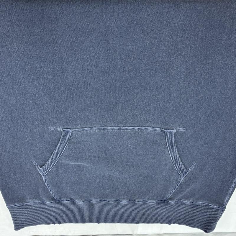 キャプテンズヘルム Captains Helm トレーナー 長袖 STILL GOD AGING SWEAT ピグメントダイ カットオフ スウェット トレーナー CH17 AW-T08 L ダメージ加工 X ロゴ、文字 紺 / ネイビー / navy メンズ USED 古着 中古 50153815