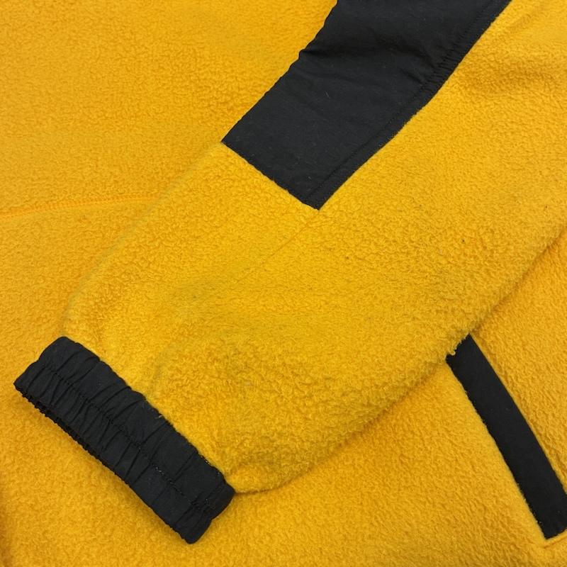 ザノースフェイス THE NORTH FACE ジャケット、上着 ジャンパー、ブルゾン Him Fleece Parka ヒム フリース パーカー NA72031 ハーフジップ ジャケット L ロゴ、文字 黒 / ブラック / black X 黄 / イエロー / yellow メンズ USED 古着 中古 50153819
