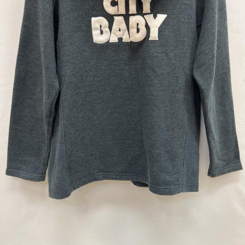 ヒステリックグラマー HYSTERIC GLAMOUR パーカー 長袖 90s 初期 ガールプリント フルジップ スウェット パーカー y2k - 灰 / グレー / gray レディース USED 古着 中古 50153823