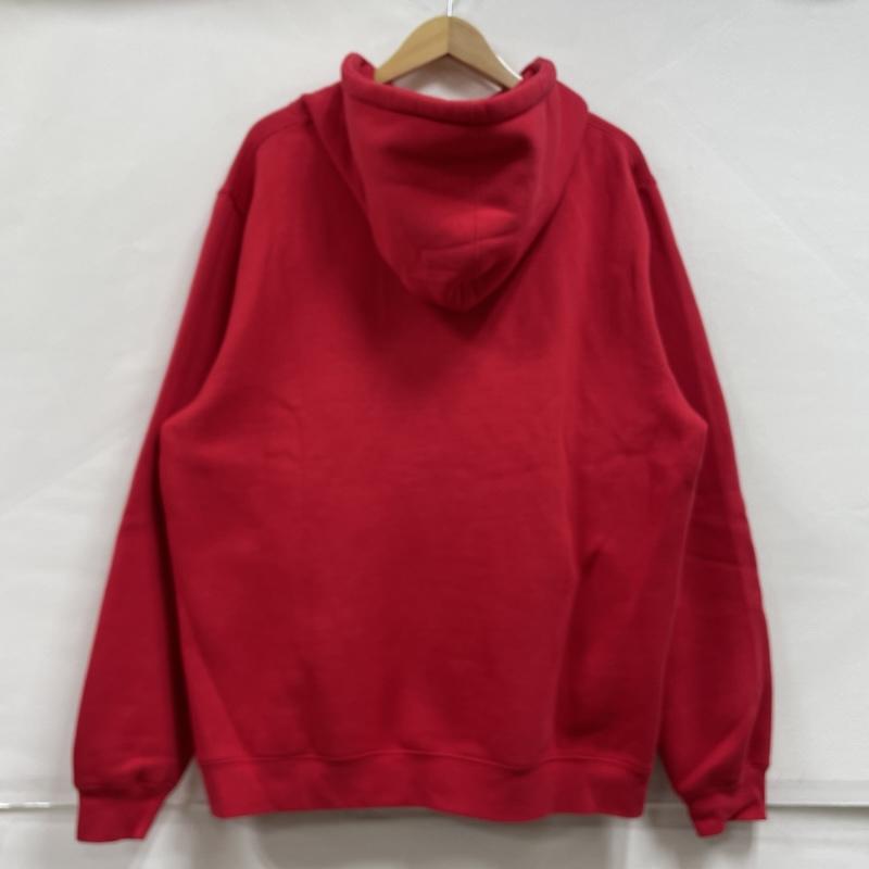 ステューシー STUSSY パーカー 長袖 LA プリント プルオーバー フーディー パーカー ロサンゼルス ヴィンテージ オールド OLD L プリント 赤 / レッド / red X 紺 / ネイビー / navy メンズ USED 古着 中古 50153832