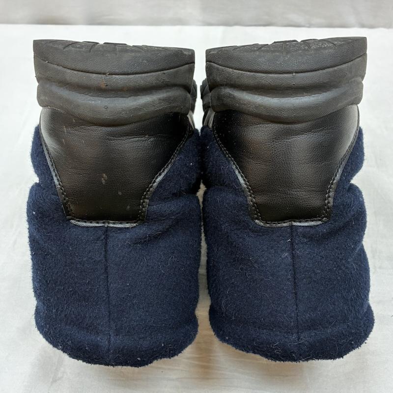 ザノースフェイス THE NORTH FACE ブーツ ショートブーツ NUPTSE BOOTIE WOOL V SHORT ヌプシ ブーティー ウール V ショート NF51979 26.0cm ロゴ、文字 X 刺繍 紺 / ネイビー / navy メンズ USED 古着 中古 50153841