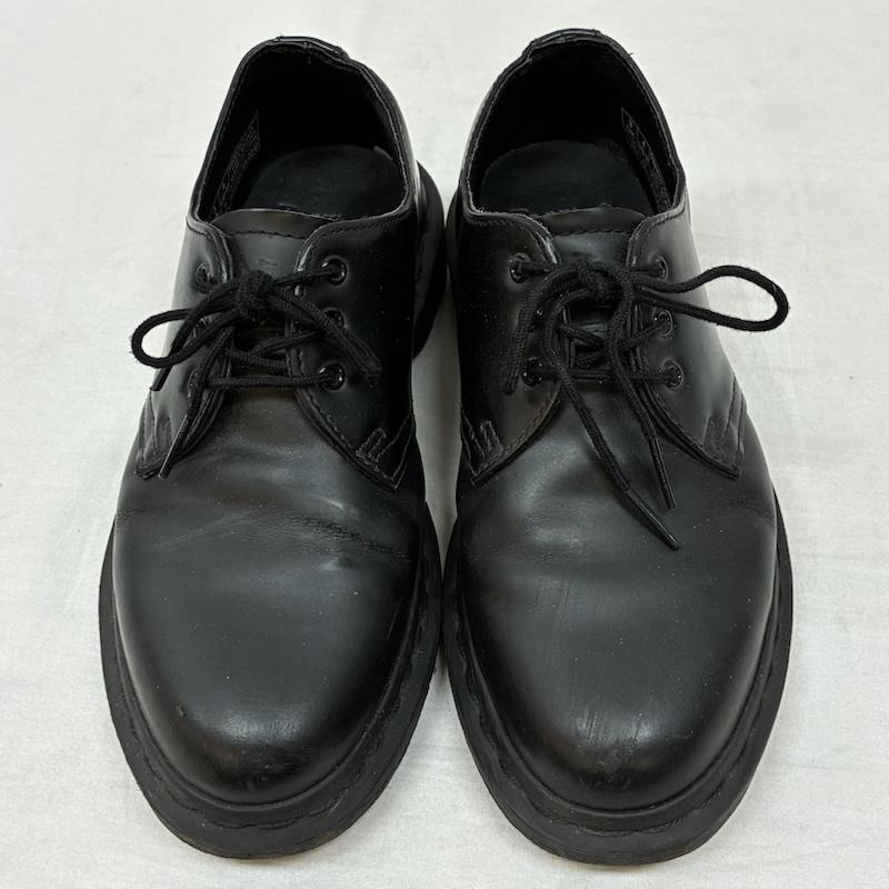 ドクターマーチン Dr.Martens 革靴 革靴 1461 MONO 3ホール スムース レザー レースアップ シューズ 革靴 UK：3 黒 / ブラック / black レディース USED 古着 中古 50153842