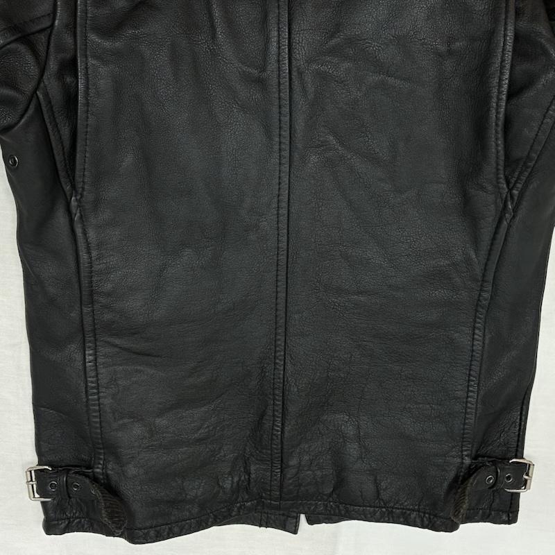 ショット schott ジャケット、上着 ジャンパー、ブルゾン CLASSIC RACER JACKET クラシック レーサー レザー ジャケット 3101010 シングル ライダース S ワンポイント X ロゴ、文字 X チェック 黒 / ブラック / black メンズ USED 古着 中古 50153851
