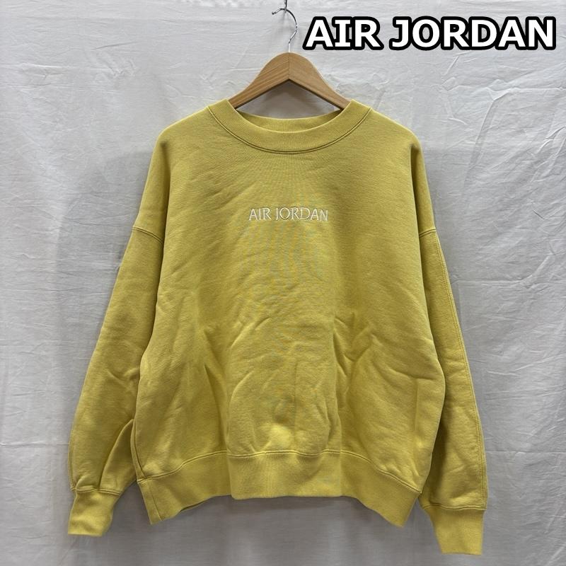 エアジョーダン AIR JORDAN トレーナー 長袖 DQ4650-700 AIR JORDAN ロゴ 刺繍 クルーネック スウェット トレーナー XL メンズ USED 古着 中古 50153868