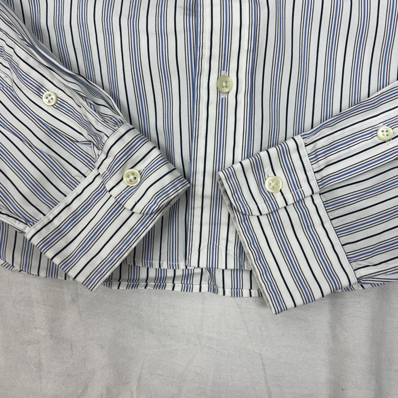 ラルフローレン RALPHLAUREN シャツ、ブラウス 長袖 インパクト21期 CLASSIC FIT ストライプ柄 長袖 ボタンダウン シャツ L ストライプ メンズ USED 古着 中古 50153872