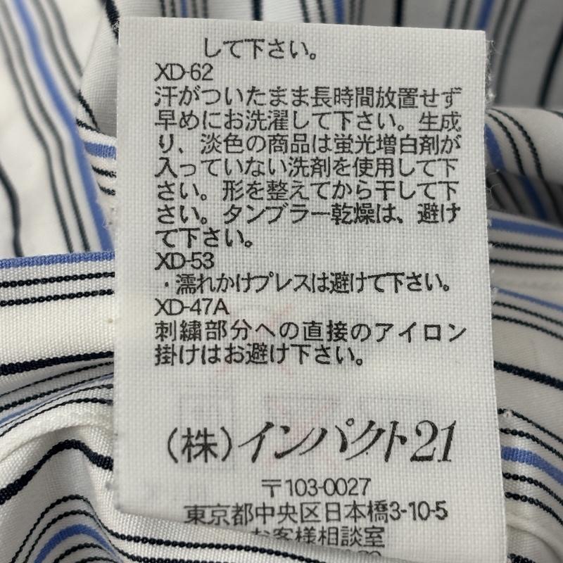 ラルフローレン RALPHLAUREN シャツ、ブラウス 長袖 インパクト21期 CLASSIC FIT ストライプ柄 長袖 ボタンダウン シャツ L ストライプ メンズ USED 古着 中古 50153872