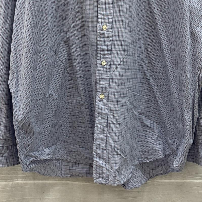 ラルフローレン RALPHLAUREN シャツ、ブラウス 長袖 90年代 ビンテージ BLAKE チェック柄 ビッグサイズ 長袖 ボタンダウン シャツ 90s VINTAGE XL チェック メンズ USED 古着 中古 50153878