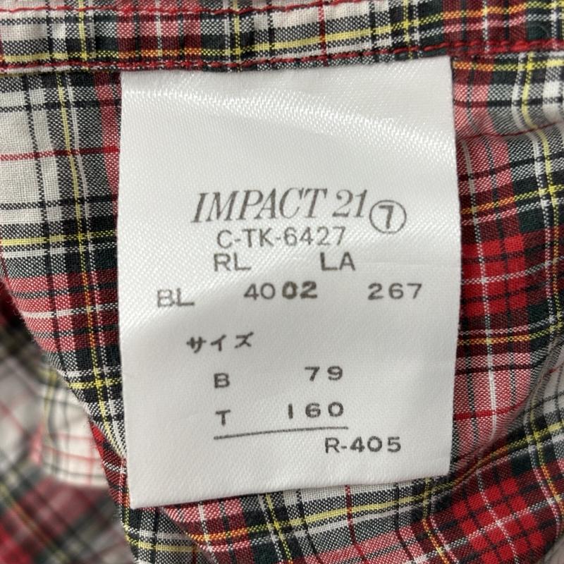 ラルフローレン RALPHLAUREN シャツ、ブラウス 長袖 90年代 ビンテージ POLO SPORT インパクト21期 チェック 長袖 シャツ 90s VINTAGE 7号 チェック レディース USED 古着 中古 50153879