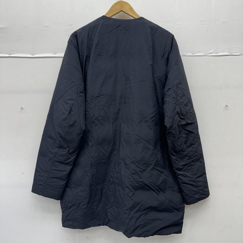 ネクサスセブン NEXUSVII ジャケット、上着 ダウンジャケット NO COLLAR CARDIGAN JACKET ノーカラー ダウン コート DOR-G9141 L 黒 / ブラック / black メンズ USED 古着 中古 50153885