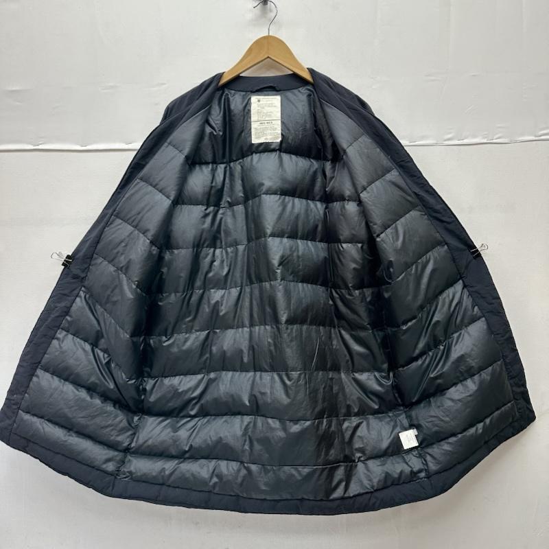 ネクサスセブン NEXUSVII ジャケット、上着 ダウンジャケット NO COLLAR CARDIGAN JACKET ノーカラー ダウン コート DOR-G9141 L 黒 / ブラック / black メンズ USED 古着 中古 50153885