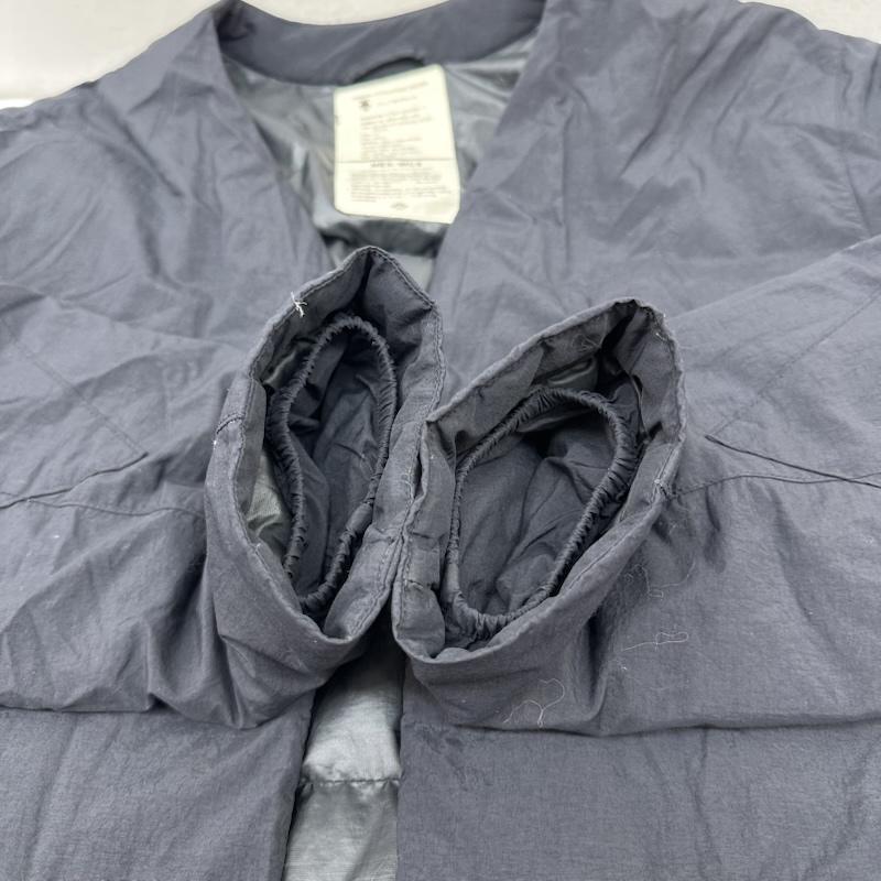 ネクサスセブン NEXUSVII ジャケット、上着 ダウンジャケット NO COLLAR CARDIGAN JACKET ノーカラー ダウン コート DOR-G9141 L 黒 / ブラック / black メンズ USED 古着 中古 50153885