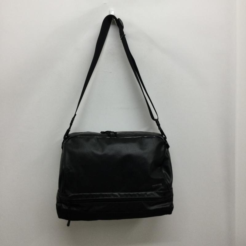 ポーター PORTER ショルダーバッグ ショルダーバッグ porter 止水ジップ　ショルダー - 無地 黒 / ブラック / black メンズ USED 古着 中古 50153890