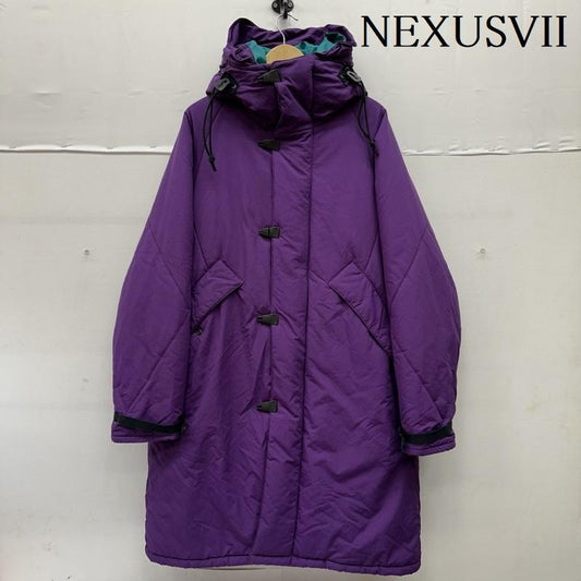 ネクサスセブン NEXUSVII ジャケット、上着 ジャンパー、ブルゾン OMEGA JACKET 中綿 フード ロング ジャケット LEVEL7 MLA-NTC-JOC 38 紫 / パープル / purple メンズ USED 古着 中古 50153891