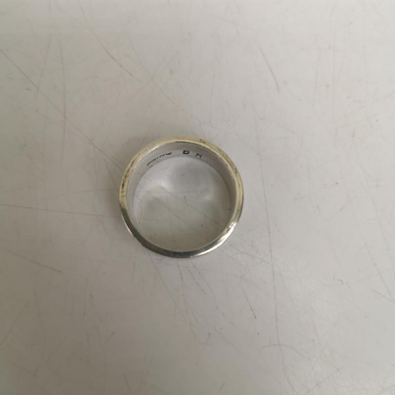 インディアンジュエリー Indian Jewelry アクセサリー 指輪 DR 刻印 オーバーレイ シルバー リング 16号 - 銀 / シルバー / silver color メンズ USED 古着 中古 50153905