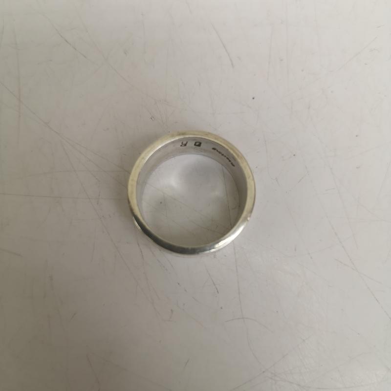インディアンジュエリー Indian Jewelry アクセサリー 指輪 DR 刻印 オーバーレイ シルバー リング 16号 - 銀 / シルバー / silver color メンズ USED 古着 中古 50153905
