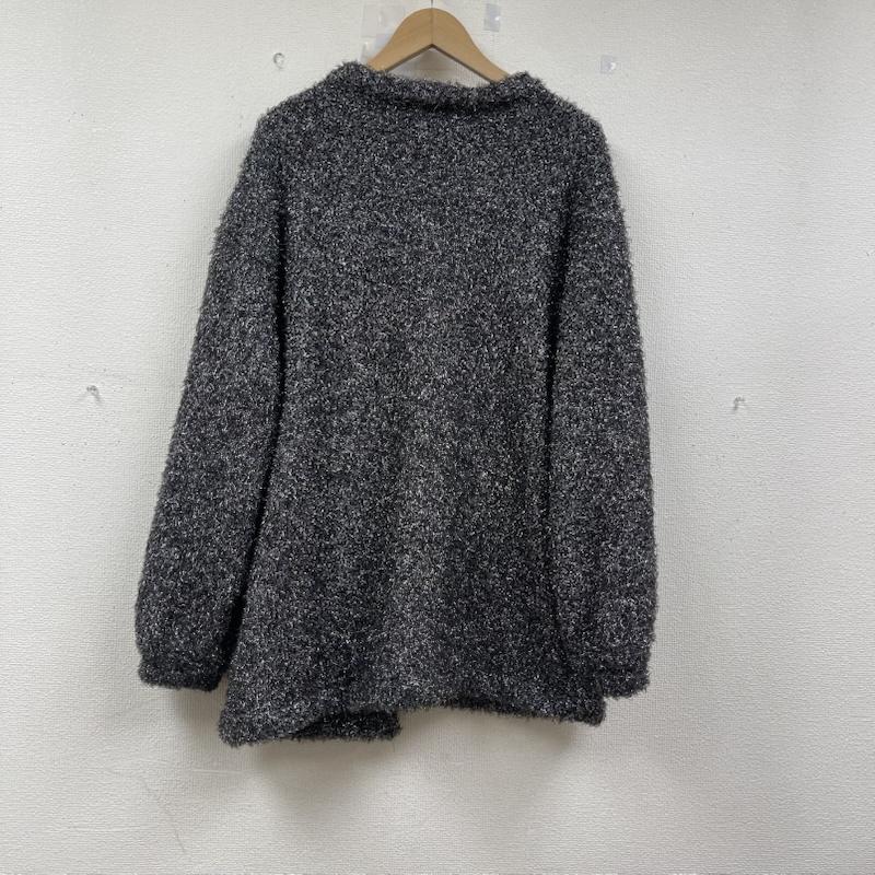 メゾンスペシャル MAISON SPECIAL カーディガン 長袖 メタリック ヤーン カーディガン 21221415104 M 灰 / グレー / gray レディース USED 古着 中古 50153921
