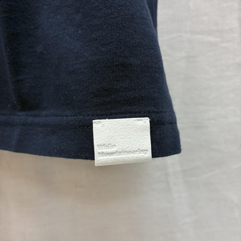 ホワイトマウンテニアリング WHITE MOUNTAINEERING Tシャツ 半袖 WM1471509 両面 プリント Tシャツ タグ付き 1 ロゴ、文字 紺 / ネイビー / navy メンズ USED 古着 中古 50153927