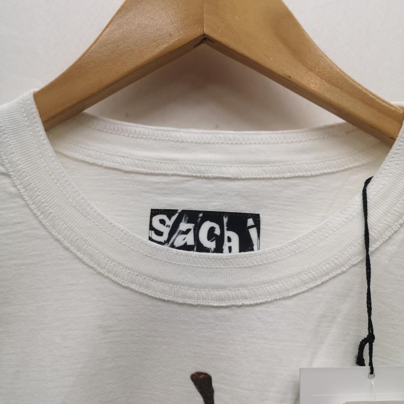 アンダーカバー UNDERCOVER Tシャツ 半袖 17ss sacai アップル プリント Tシャツ 17-03784 3 白 / ホワイト / white メンズ USED 古着 中古 50153933