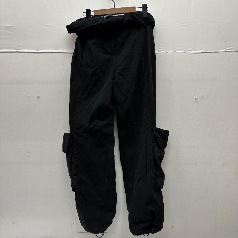 古着 USED パンツ ワークパンツ、ペインターパンツ OPEN YY Woven WASHED ROLLED CARGO PANTS カーゴ パンツ YY251PT011 M 黒 / ブラック / black メンズ USED 古着 中古 50153960