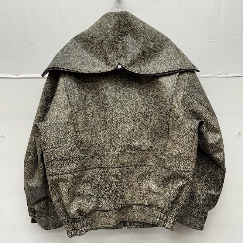 パーバーズ PERVERZE ジャケット、上着 レザージャケット フェイク レザー セーラー ジャケット - ベージュ / ベージュ / beige レディース USED 古着 中古 50153966