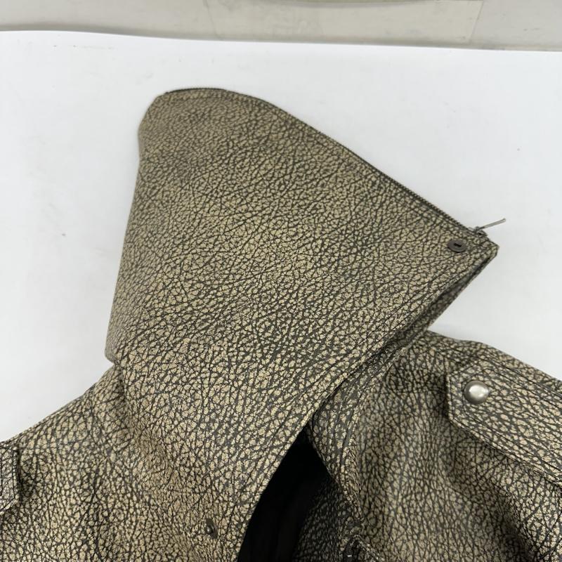 パーバーズ PERVERZE ジャケット、上着 レザージャケット フェイク レザー セーラー ジャケット - ベージュ / ベージュ / beige レディース USED 古着 中古 50153966