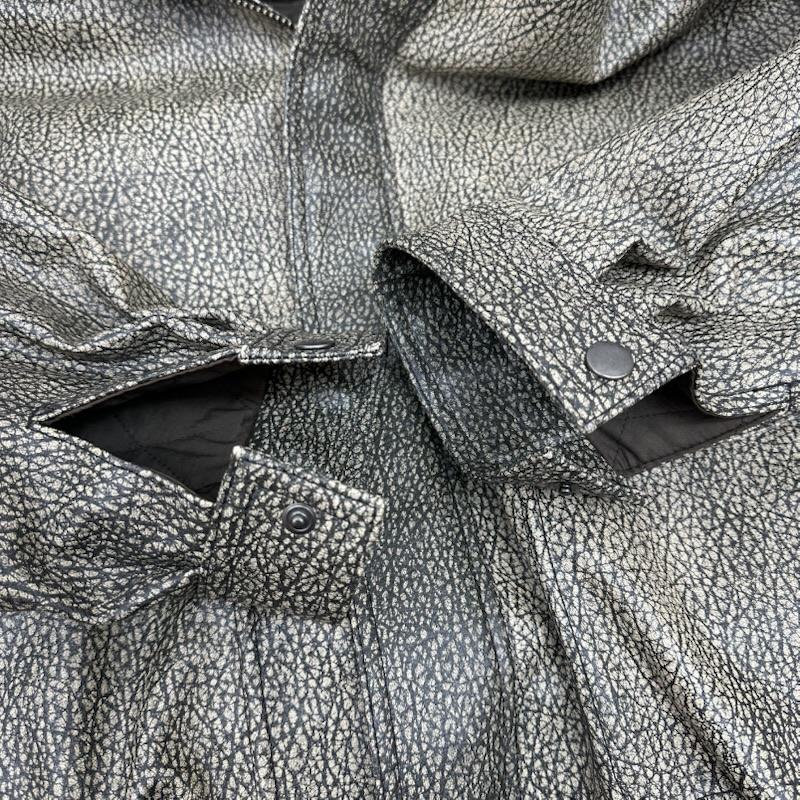パーバーズ PERVERZE ジャケット、上着 レザージャケット フェイク レザー セーラー ジャケット - ベージュ / ベージュ / beige レディース USED 古着 中古 50153966