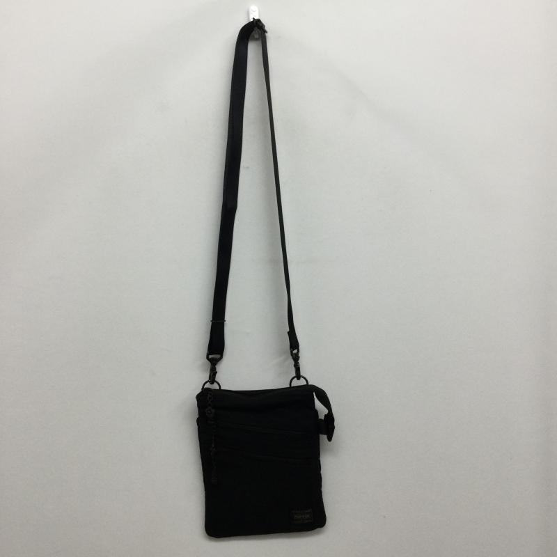 ポーター PORTER ショルダーバッグ ショルダーバッグ ALOHA PORTER アロハポーター　ミニショルダーバッグ　ハイビスカス柄　サコッシュ - 総柄 黒 / ブラック / black メンズ USED 古着 中古 50153969