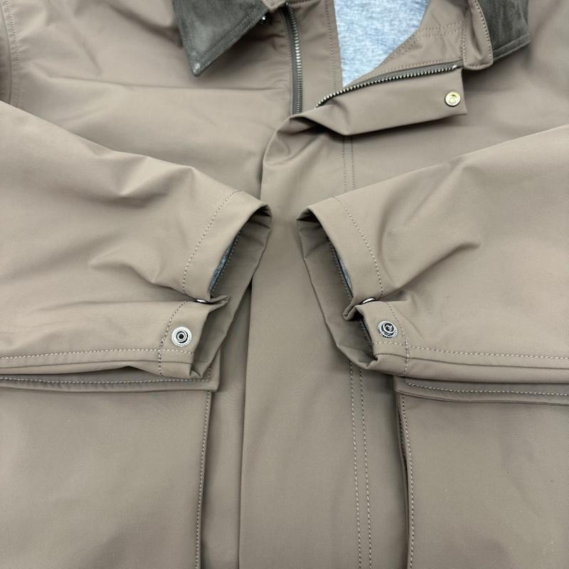 古着 USED ジャケット、上着 ジャンパー、ブルゾン arenotis Bonded Heat-Retaining ベンチレーション ナイロン ジャケット 1 茶 / ブラウン / brown メンズ USED 古着 中古 50153971